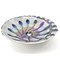 Ruvati 20 inch Murano Glass Art Drop In Round Decorative Pattern Bathroom Sink Spira Luxe Pearl White RVB3035 - alternate 2